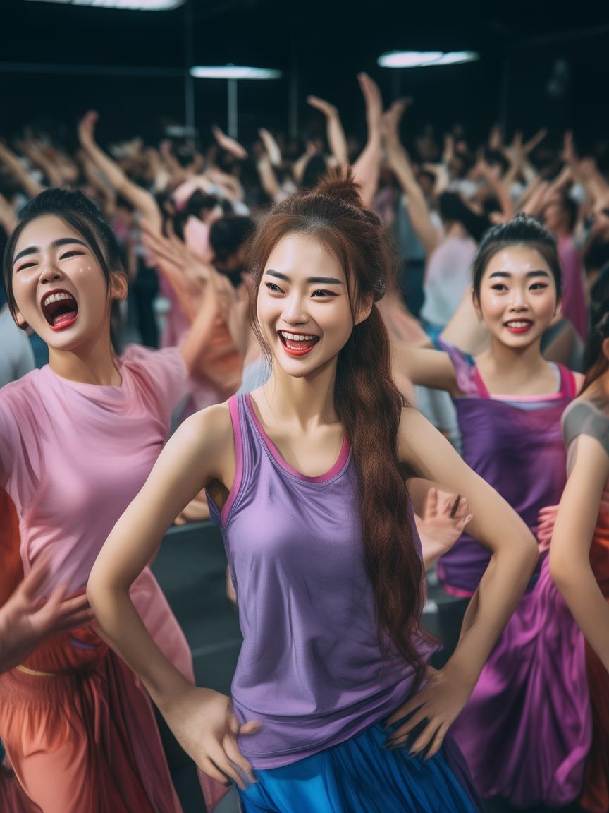 抖音 跳舞 女_抖音舞美女生插图